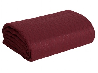 Přehoz na sedačku - pohovku - postel ROBIN červená 200x220 cm Mybesthome