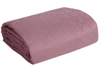 Přehoz na sedačku - pohovku - postel BONITA růžová 200x220 cm Mybesthome