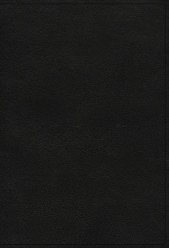 KJV, Thompson Chain-Reference Bible, Large Print, Genuine Leather, Cowhide, Black, Art Gilded Edges, Red Letter, Thumb I