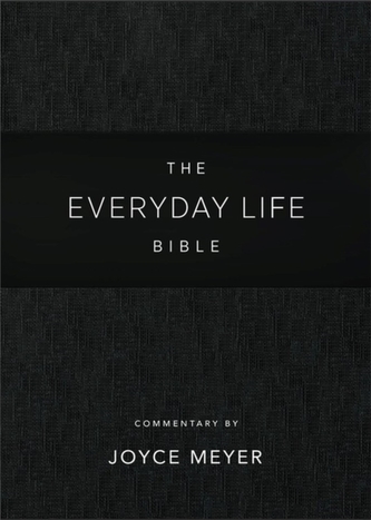 Everyday Life Bible: Black LeatherLuxe (R)