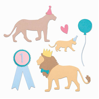 SIZZIX Thinlits vyrezávacie kovové šablóny - levy