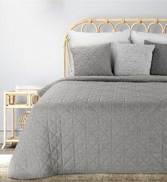 Přehoz na postel LENA II. šedá 220x240 cm Mybesthome Přehoz na postel LENA II. šedá 220x240 cm Mybesthome
