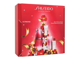 Shiseido Ultimune pleťové sérum Ultimune 50 ml + pleťová čisticí pěna Clarifying Cleansing Foam 15 ml + pleťové tonikum Treatment Softener 30 ml + krém na ruce Ultimune 40 ml