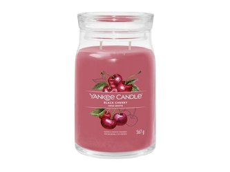 YANKEE CANDLE Black Cherry sviečka 567g / 5 knôtov (Signature veľký)