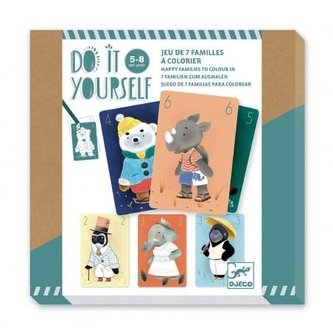 Djeco Výtvarná sada Karty/Vyrob si sám