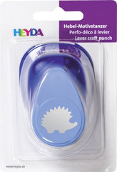 HEYDA ozdobný dierovač veľkosť L - ježko 2,5 cm
