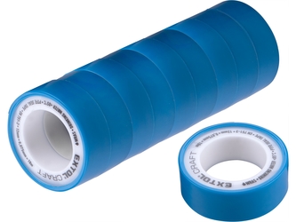 EXTOL CRAFT pásky těsnící teflonové, sada 10ks, 12mm x 10m