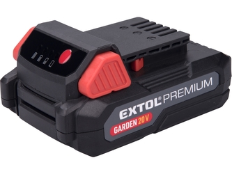 EXTOL PREMIUM baterie akumulátorová GARDEN20V, 20V Li-ion, 2000mAh