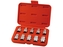 EXTOL PREMIUM hlavice nástrčné vnitřní TORX, sada 10ks, 1/2", CrV/S2