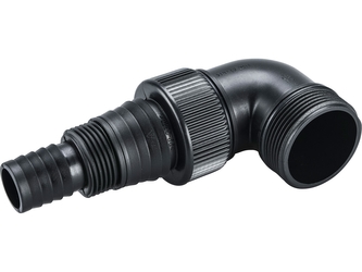 EXTOL PREMIUM koleno s redukcí a zpětnou klapkou, 1 1/2"