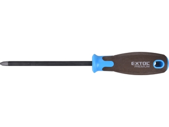 EXTOL PREMIUM šroubovák křížový PH SUPERGRIP, PH 3x150mm, CrV