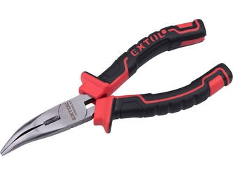 EXTOL PREMIUM kleště půlkulaté zahnuté, 160mm