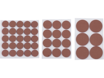 EXTOL CRAFT chrániče samolepící sada, 43ks, O 20-25-38mm