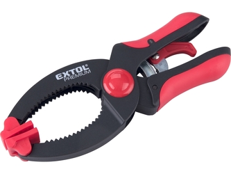 EXTOL PREMIUM svěrka plastová ráčnová, 75mm