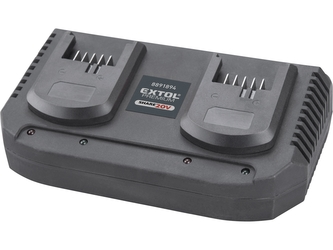 EXTOL PREMIUM nabíječka SHARE20V, 2x3,5A