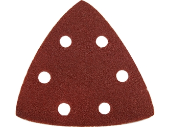 EXTOL PREMIUM papíry brusné delta, bal. 20ks, 93mm, P40, 6 otvorů