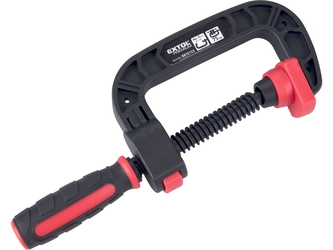 EXTOL PREMIUM svěrka C-plastová, 75mm