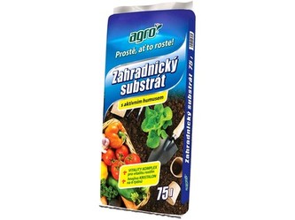 substrát zahradnický 75l AGRO