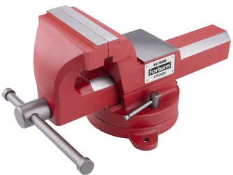 FORTUM svěrák otočný s kovadlinou, 150mm, SG Iron