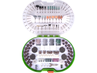 EXTOL PREMIUM nástavce na přímou brusku, sada 276ks