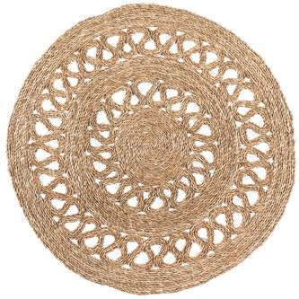 Slaměná rohož z mořské trávy ECO MATA I. O 120 cmMultidecor