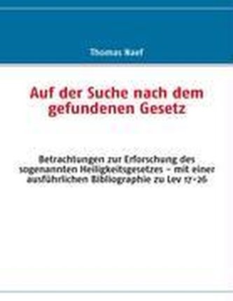 Auf der Suche nach dem gefundenen Gesetz