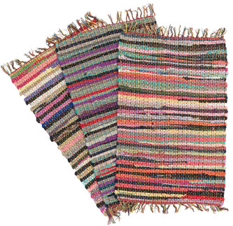 Kusový vzorovaný kobereček s třásněmi CHINDI 60x90 cm Multidecor