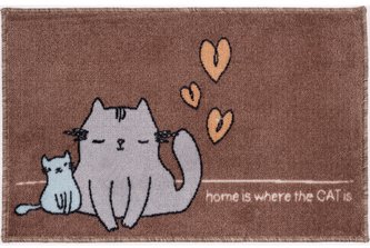 Kusový koberec - kobereček CAT IV. hnědá 40x60 cm Multidecor