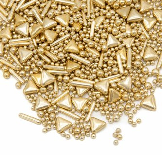 Zdobení zlatá exploze 190g - Happy Sprinkles