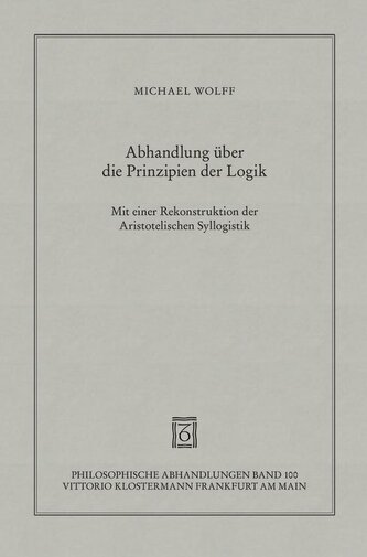 Abhandlung über die Prinzipien der Logik