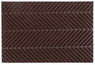 Rohožka - předložka TIRE hnědá 60x90 cm Mybesthome