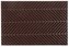 Rohožka - předložka TIRE hnědá 60x90 cm Mybesthome