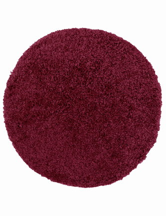 Kusový koberec SHAGGY JUST vínová O 67 cm  Multidecor Kusový koberec SHAGGY JUST vínová O 67 cm  Multidecor