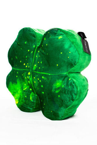 Vankúš plyšový Štvorlístok