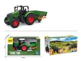 Traktor z przyczepą