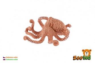 Chobotnica veľká zooted plast 11cm v sáčku