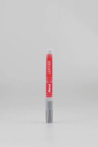 DARWI LEATHER fixy na koži a koženku- Studená šedá 6 ml