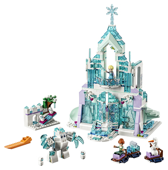 LEGO Disney Princess 43172 Elsa a její kouzelný ledový palác