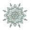 SIZZIX Thinlits vyřezávací  kovové šablony - sněhová vločka
