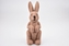 Dekorační zajíc hnědý 14 cm