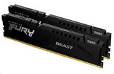 DIMM DDR5 32GB 6000MT/s CL40 (Kit of 2) KINGSTON FURY Beast Black