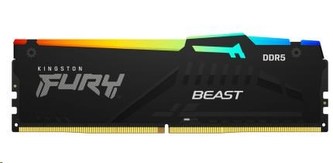 DIMM DDR5 32GB 5600MT/s CL36 (Kit of 2) KINGSTON FURY Beast RGB EXPO