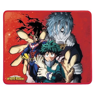 Konix herní podložka pod myš My Hero Academia červená