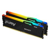 DIMM DDR5 32GB 5600MT/s CL40 (súprava 2 kusov) KINGSTON FURY Beast RGB