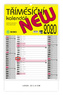 Nástěnný tříměsíční kalendář New - nástěnný kalendář 2020