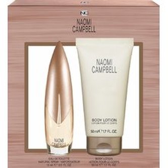 Naomi Campbell Naomi Campbell Dárková sada Toaletní voda 15 ml a tělové mléko Naomi Campbell 50 ml