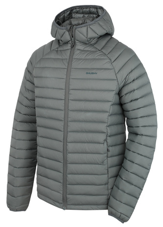 Pánská péřová bunda Dreeser M dk. grey green - M