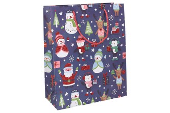 Dárková taška M 32x26x12 cm Vánoce