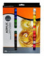 Daler - Rowney SIMPLY sada akrylových barev 24 x 12 ml
