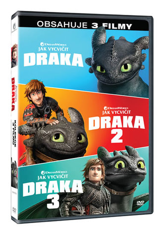 Ako vycvičiť draka kolekcie 1.-3. 3DVD